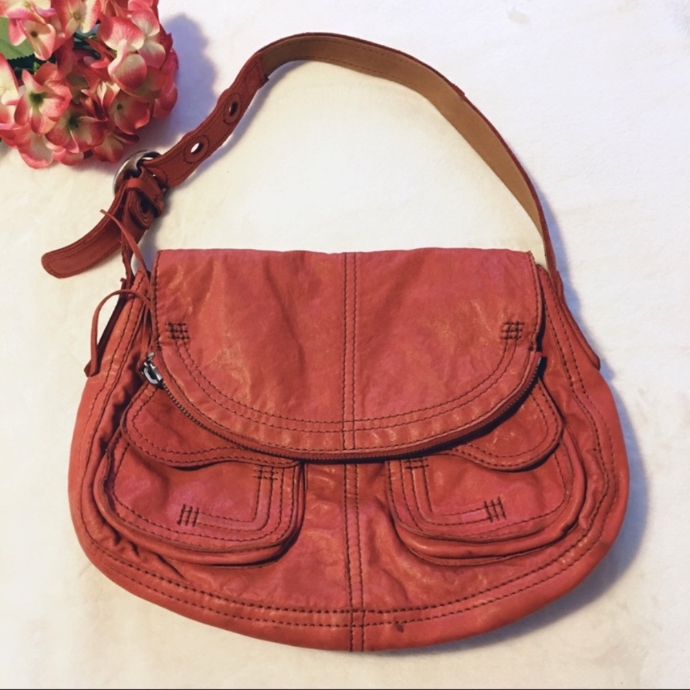 Lucky Brand Red Stash Bag